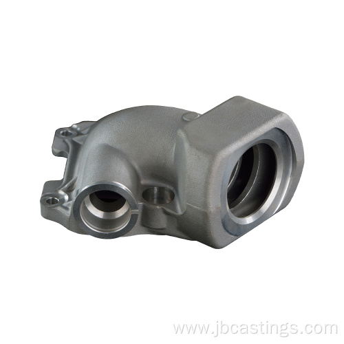 EGR valve flange Casting Steel Exhaust Pipe Elbows